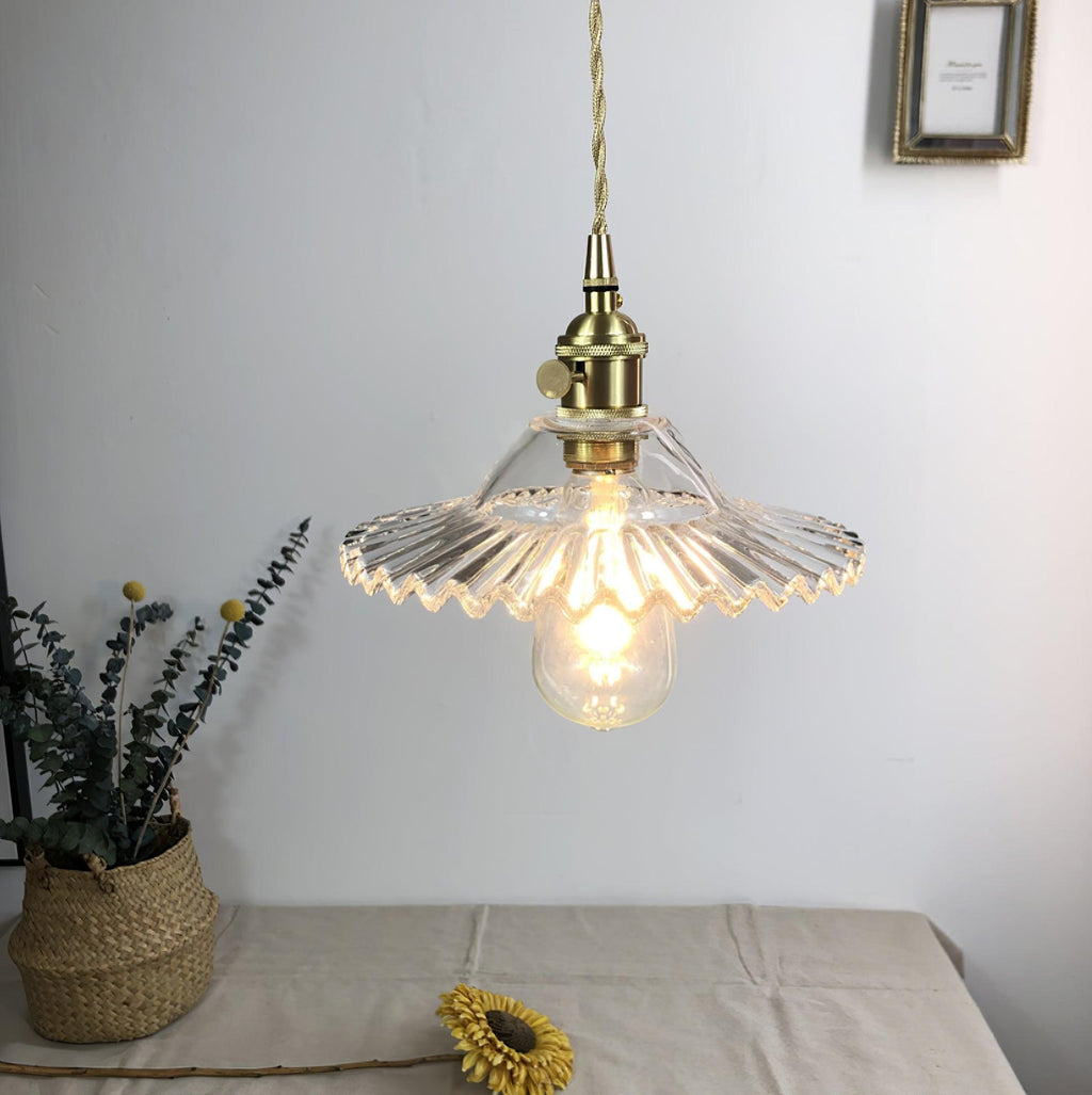Quenelenelle Glass Pendant Light-Moonnatur