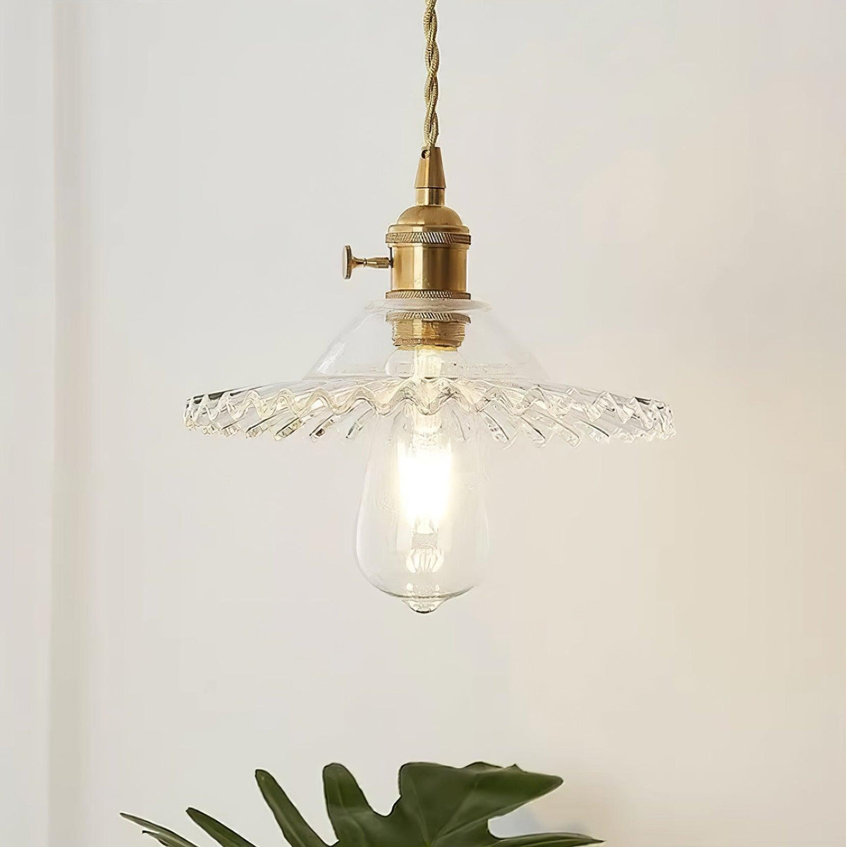 Quenelenelle Glass Pendant Light-Moonnatur