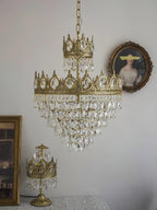 Elvarra Crystal Chandelier-Moonnatur