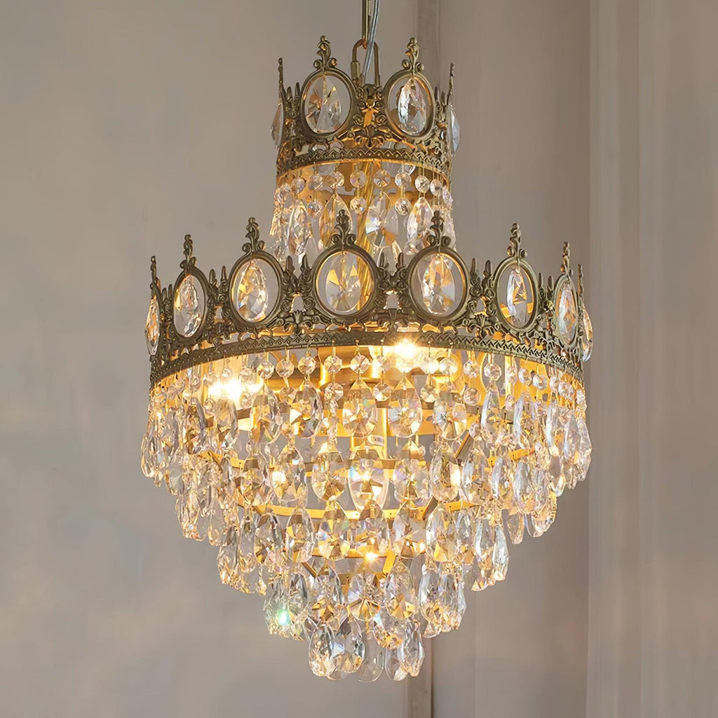 Elvarra Crystal Chandelier-Moonnatur