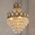 Elvarra Crystal Chandelier-Moonnatur
