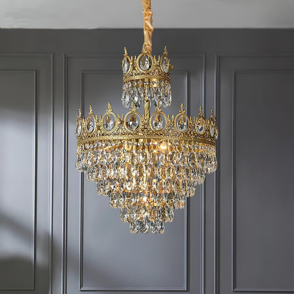 Elvarra Crystal Chandelier-Moonnatur