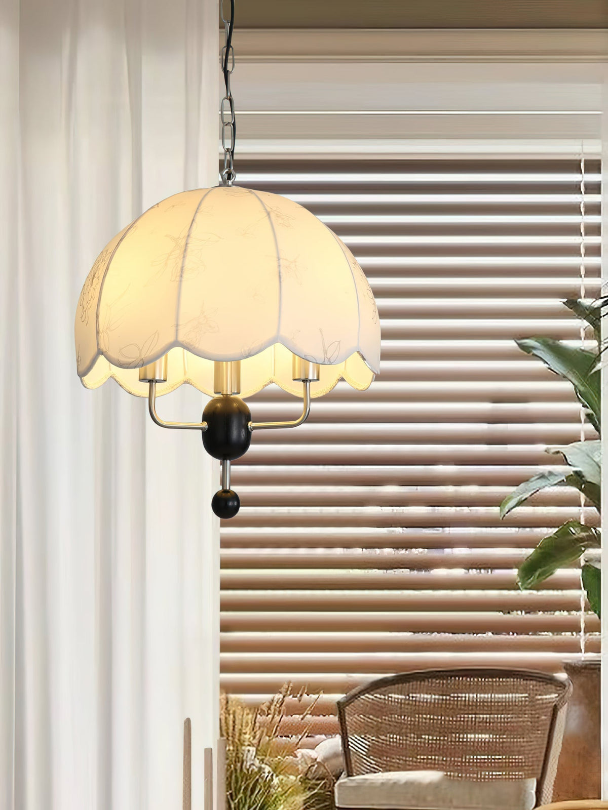 Verrenwyn Fabric Pendant Light-Moonnatur