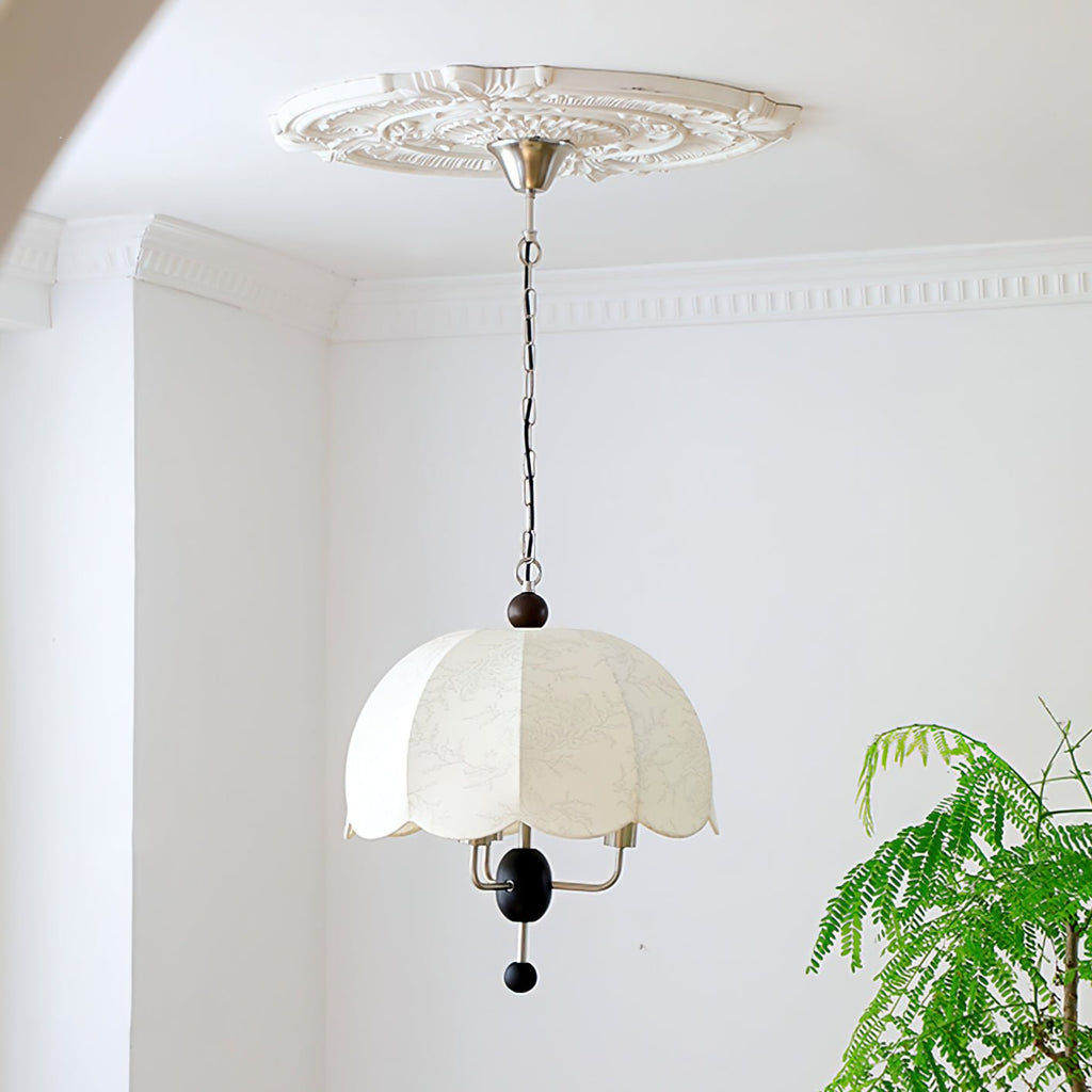 Verrenwyn Fabric Pendant Light-Moonnatur
