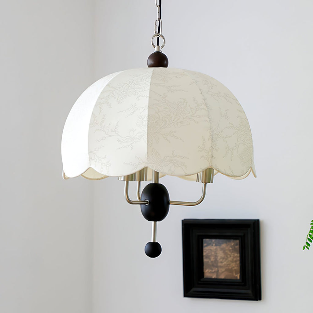 Verrenwyn Fabric Pendant Light-Moonnatur