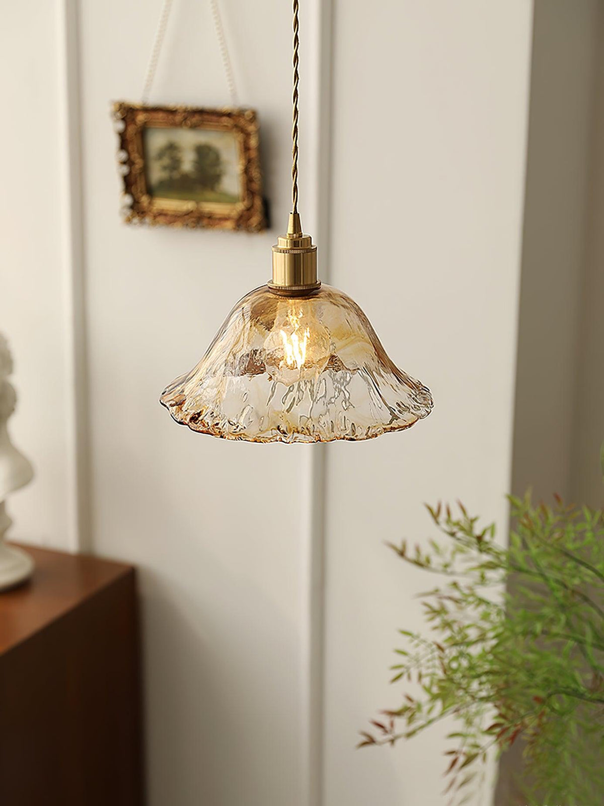 Sereneth Glass Pendant Light-Moonnatur