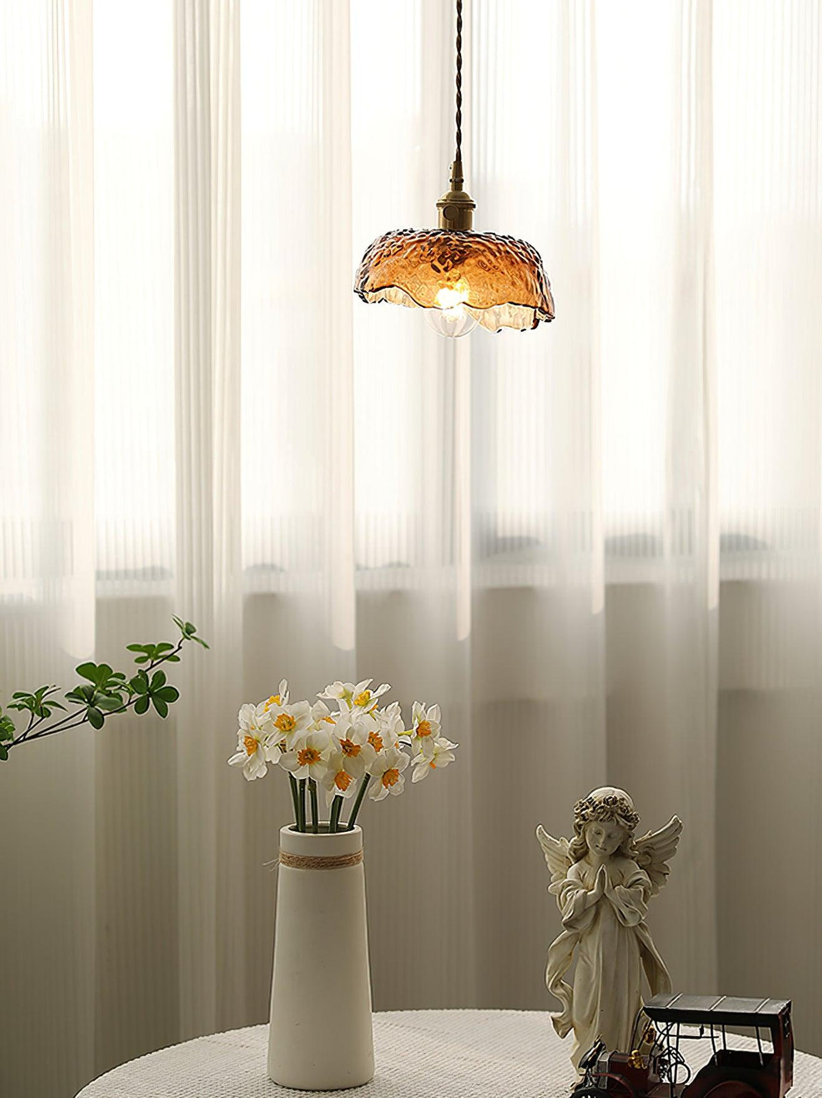 Sereneth Glass Pendant Light-Moonnatur