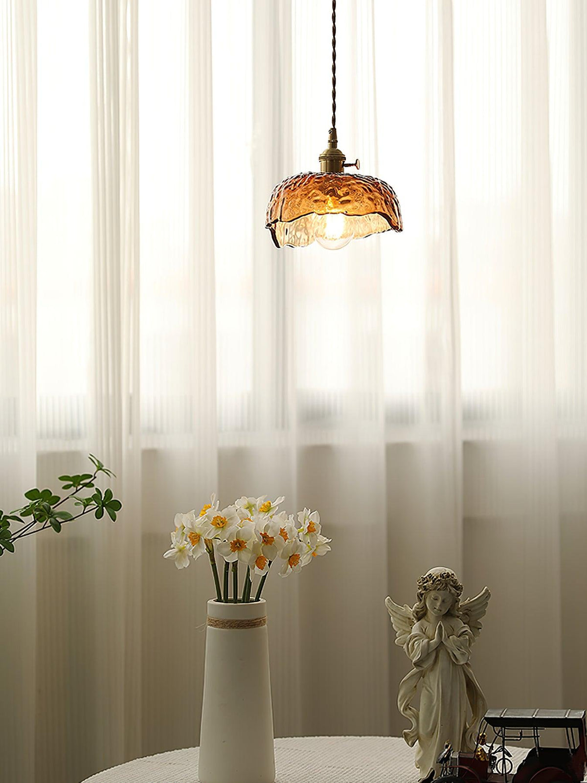 Sereneth Glass Pendant Light-Moonnatur