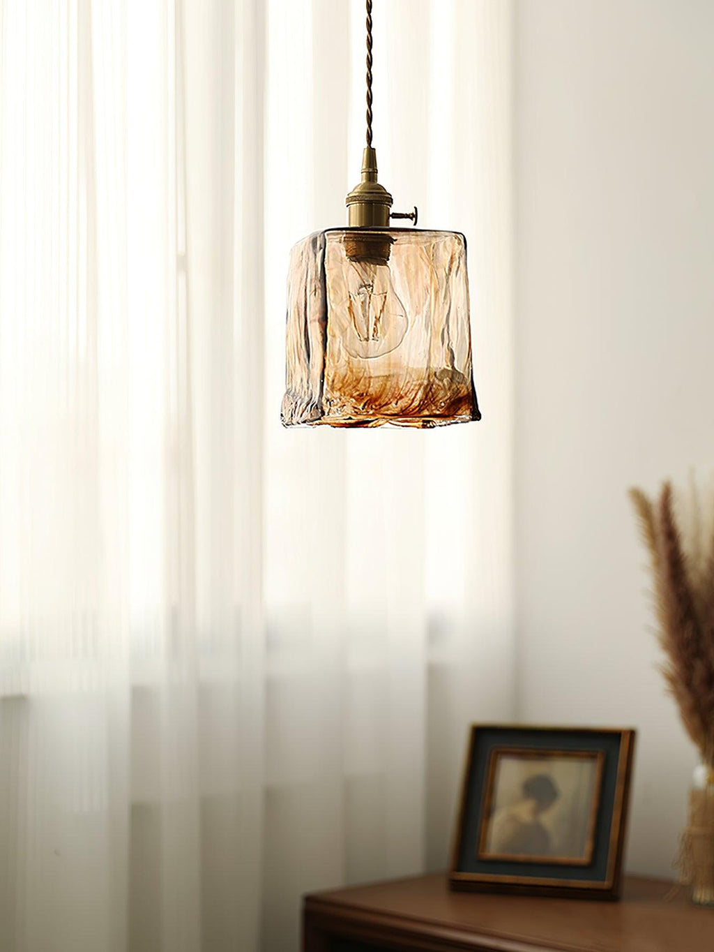 Sereneth Glass Pendant Light-Moonnatur