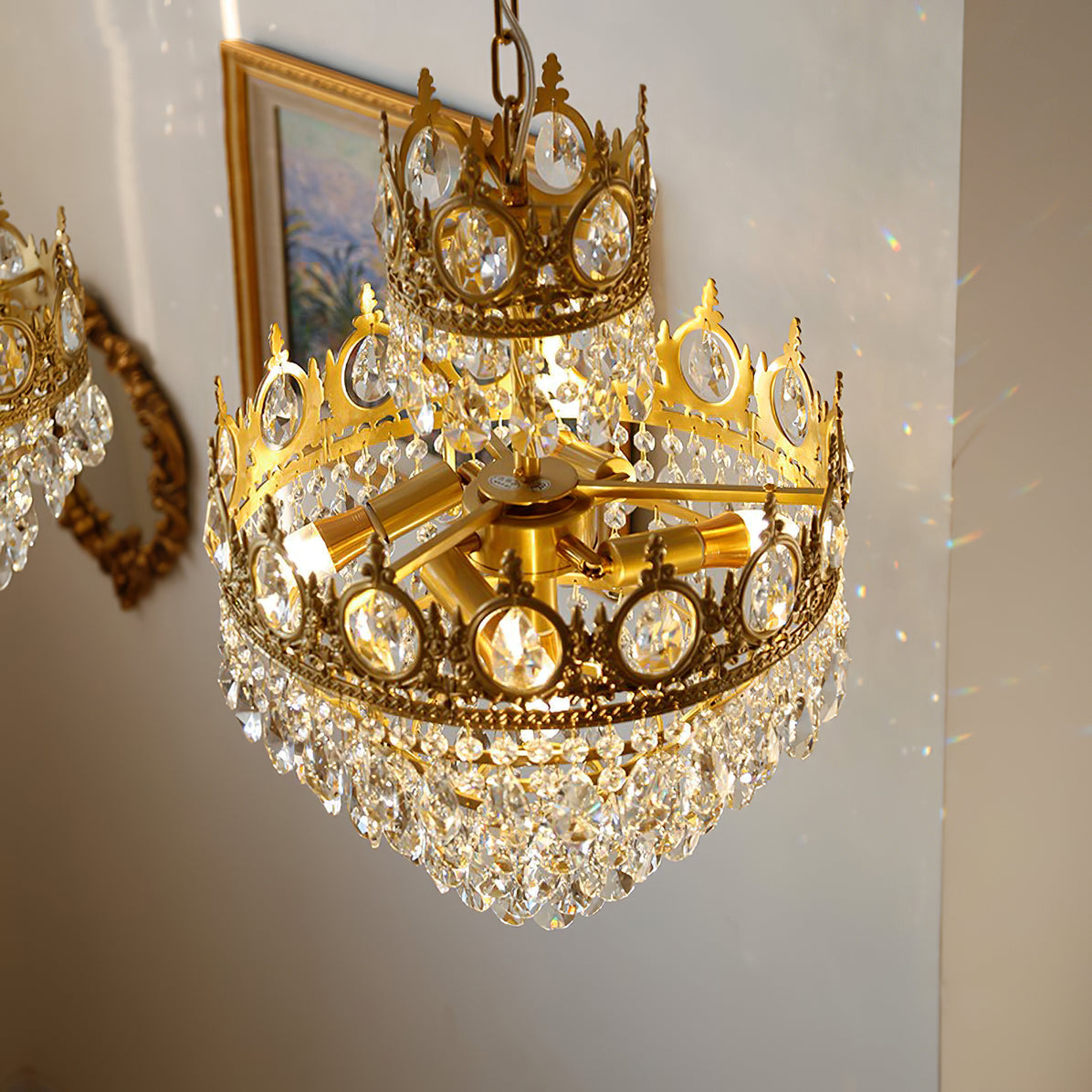 Elvarra Crystal Chandelier-Moonnatur
