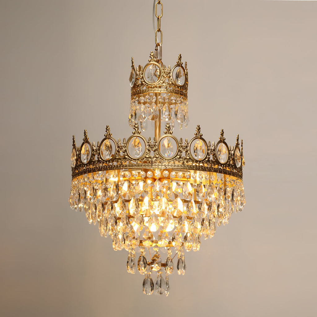 Elvarra Crystal Chandelier-Moonnatur