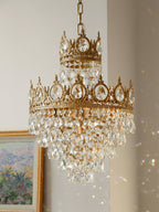 Elvarra Crystal Chandelier-Moonnatur