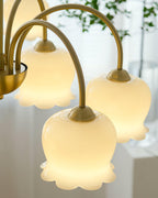 Farnelenora Resin Chandelier-Moonnatur