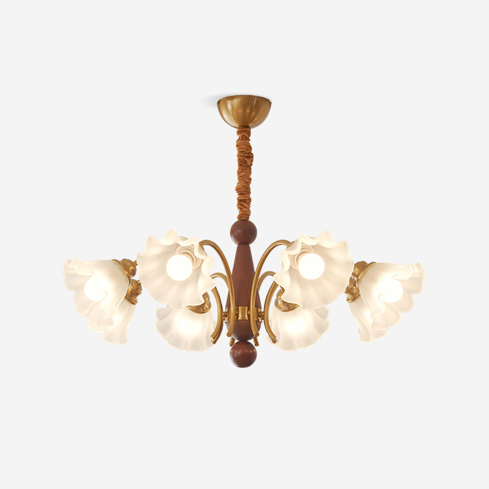 Garnelford Glass Chandelier-Moonnatur