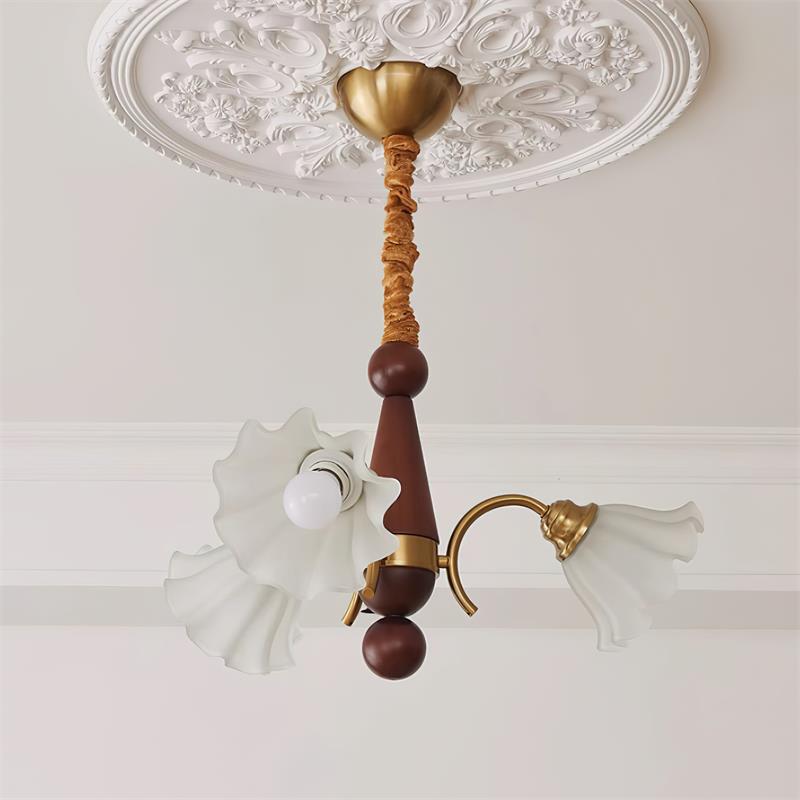 Garnelford Glass Chandelier-Moonnatur