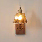 Lathenash Glass Wall Light-Moonnatur