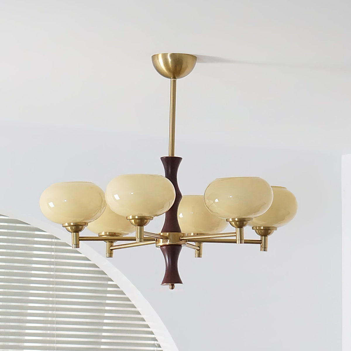 Urenholm Glass Chandelier-Moonnatur