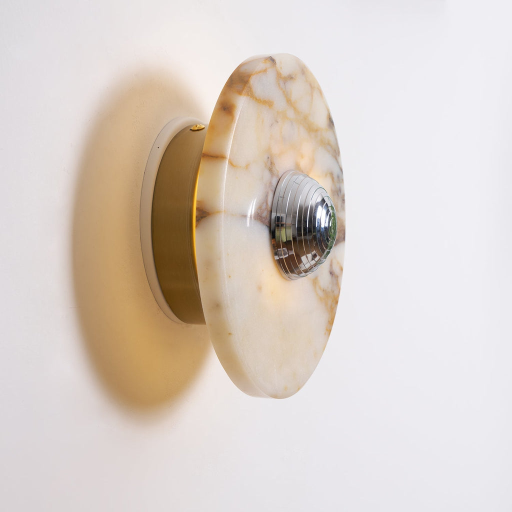 Zelvenwren Marble Wall Light-Moonnatur