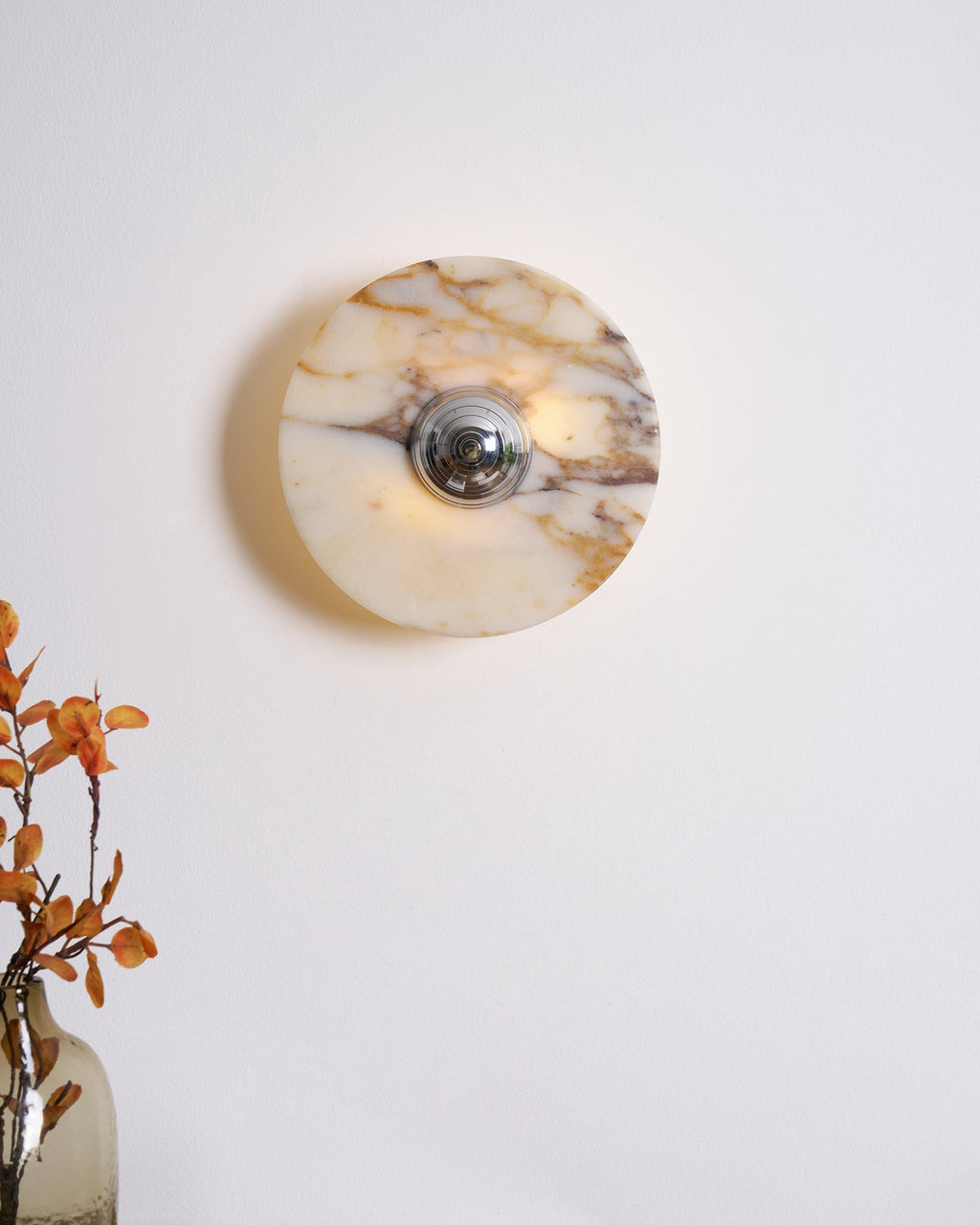 Zelvenwren Marble Wall Light-Moonnatur
