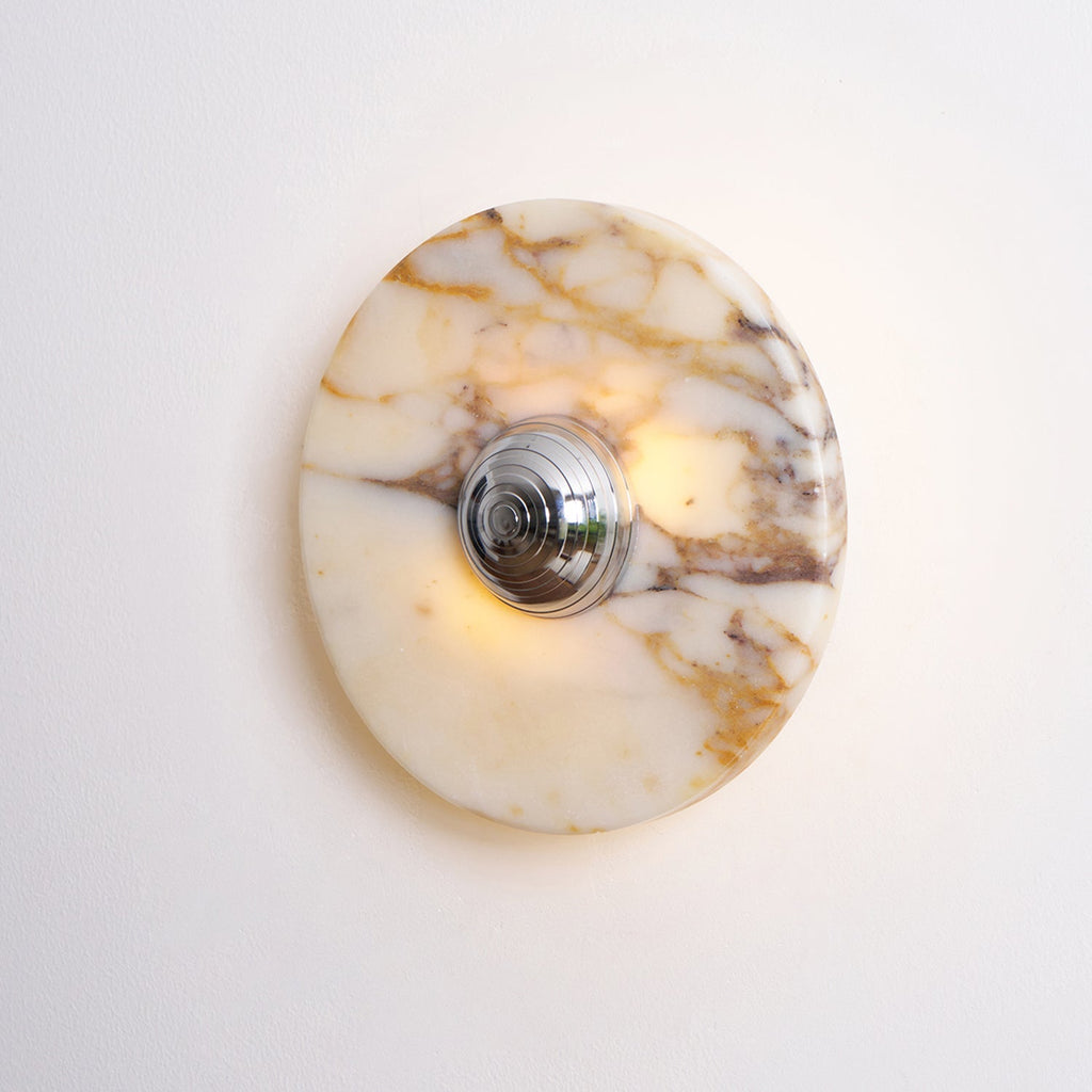 Zelvenwren Marble Wall Light-Moonnatur