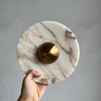 Zelvenwren Marble Wall Light-Moonnatur