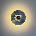 Zelvenwren Marble Wall Light-Moonnatur