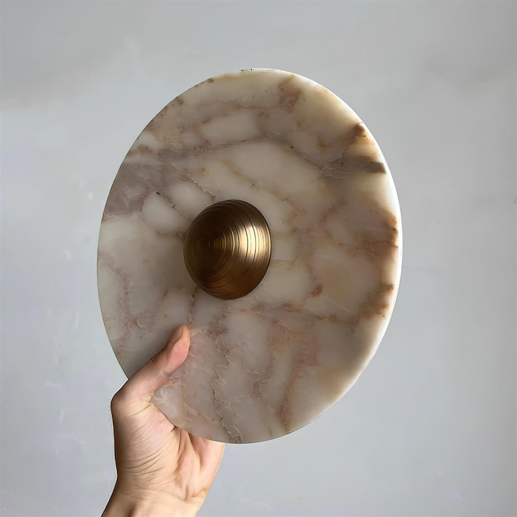Zelvenwren Marble Wall Light-Moonnatur