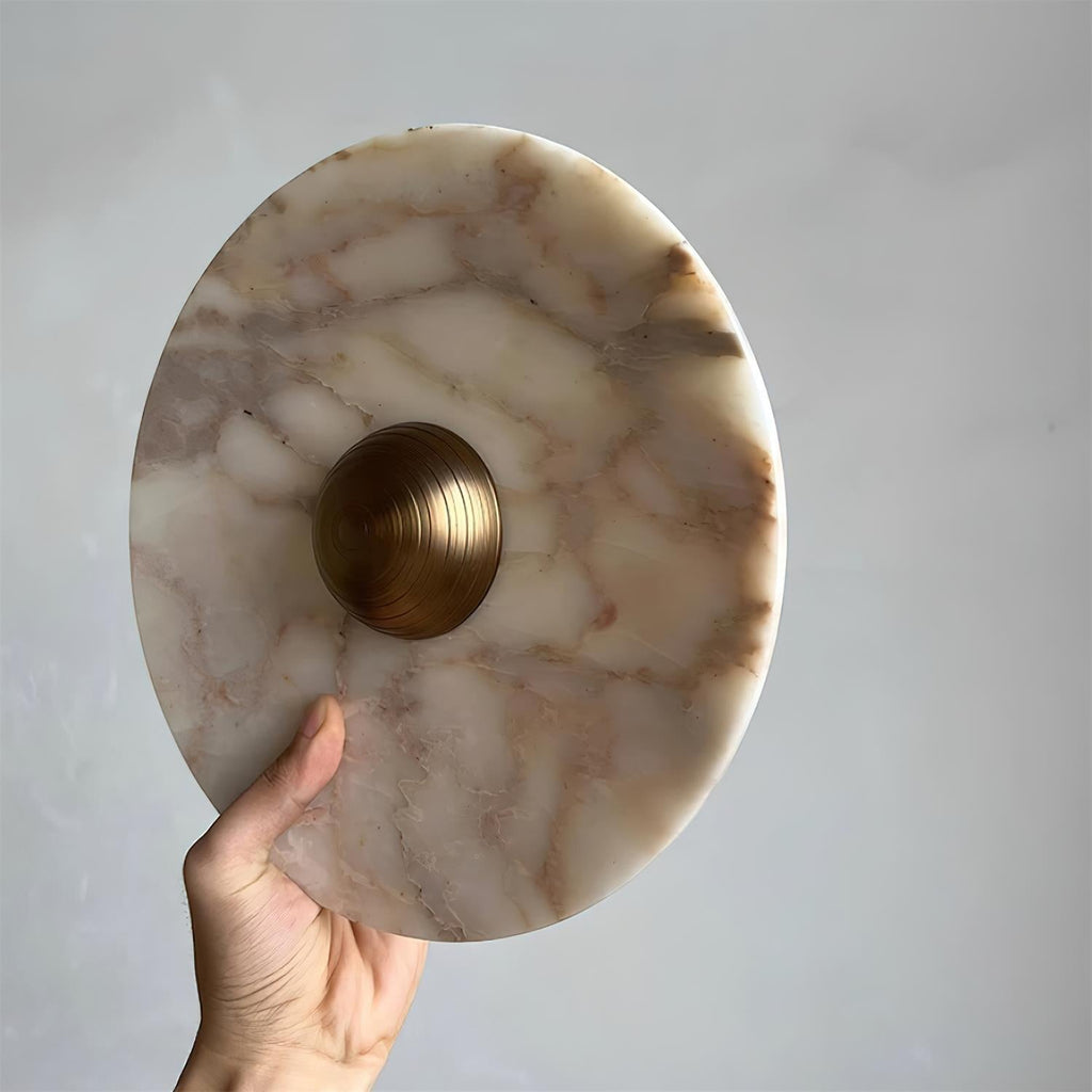 Zelvenwren Marble Wall Light-Moonnatur
