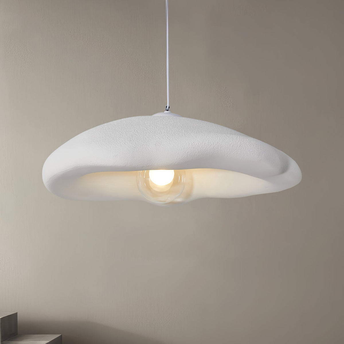 Tavelle Polystyrene Pendant Light-Moonnatur