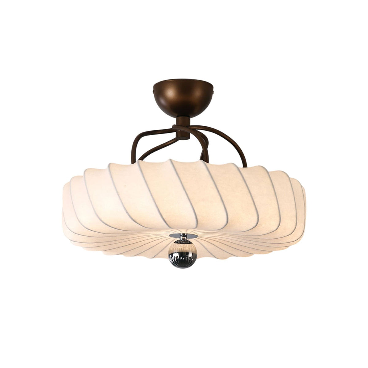 Norrelash Silk Pendant Light-Moonnatur