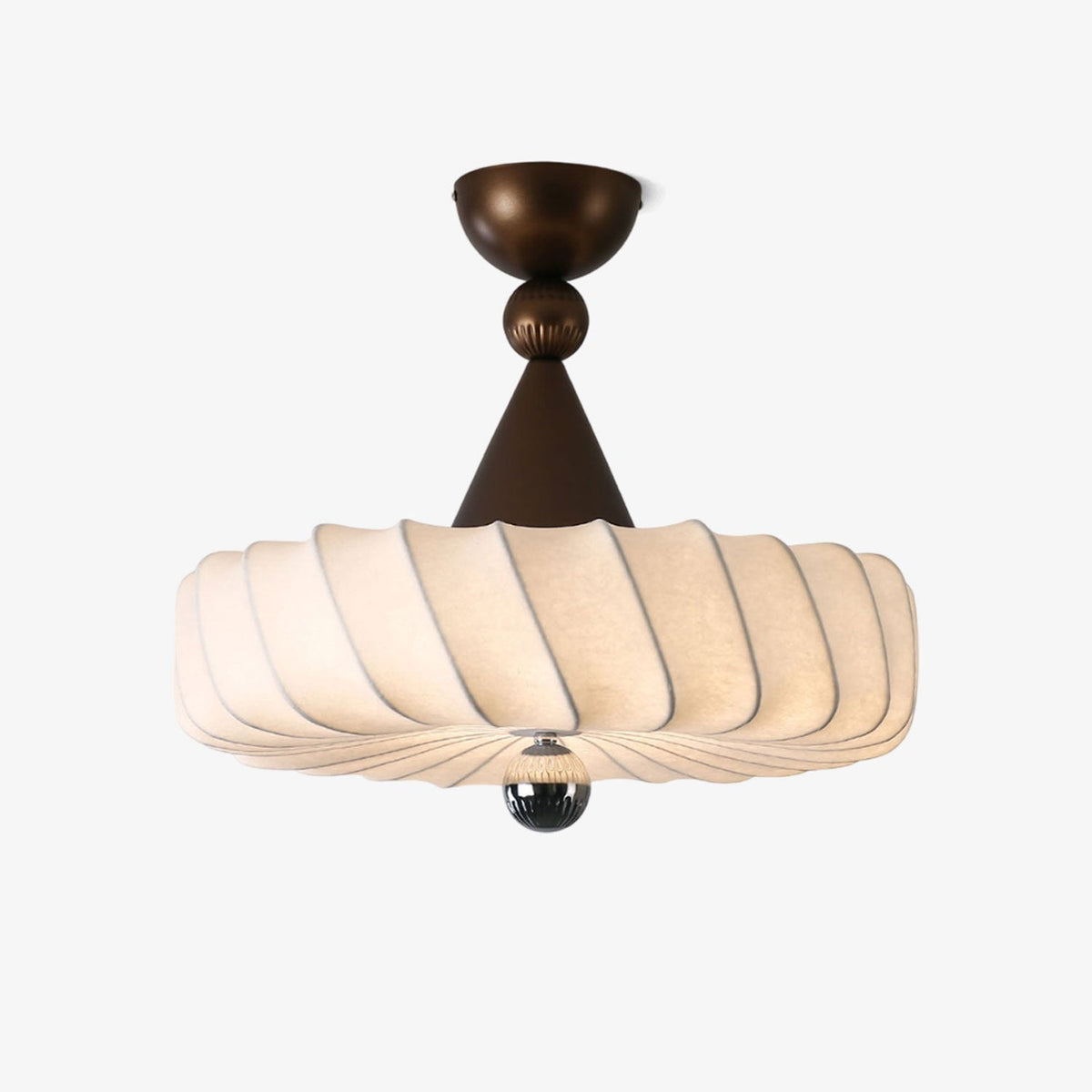 Norrelash Silk Pendant Light-Moonnatur