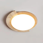 Wenrelhill Travertine Ceiling Light-Moonnatur