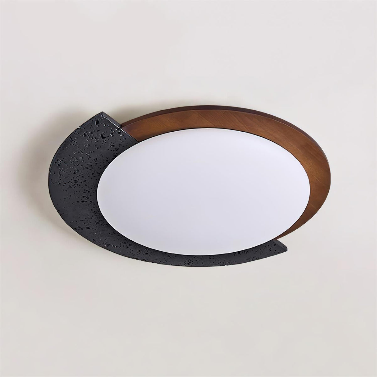 Wenrelhill Travertine Ceiling Light-Moonnatur