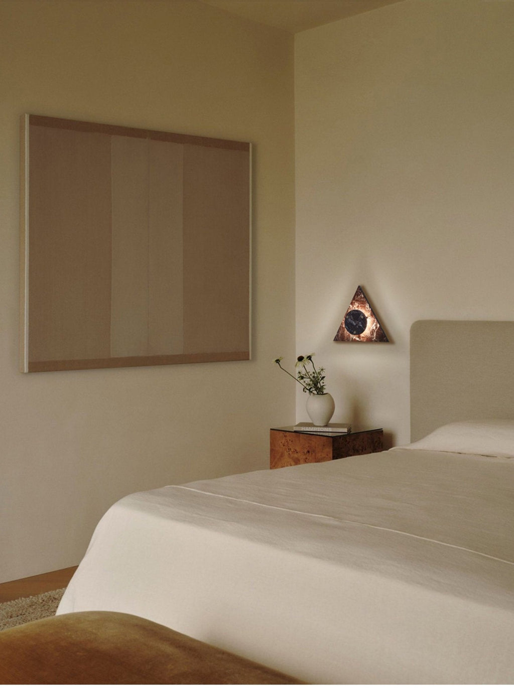 Edrenena Marble Wall Light-Moonnatur