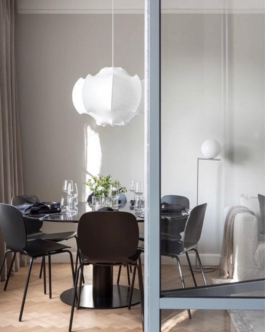 Grevenna Cocoon Silk Pendant Light-Moonnatur