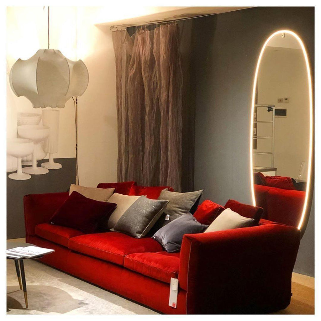 Grevenna Cocoon Silk Pendant Light-Moonnatur