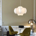Grevenna Cocoon Silk Pendant Light-Moonnatur
