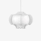 Grevenna Cocoon Silk Pendant Light-Moonnatur
