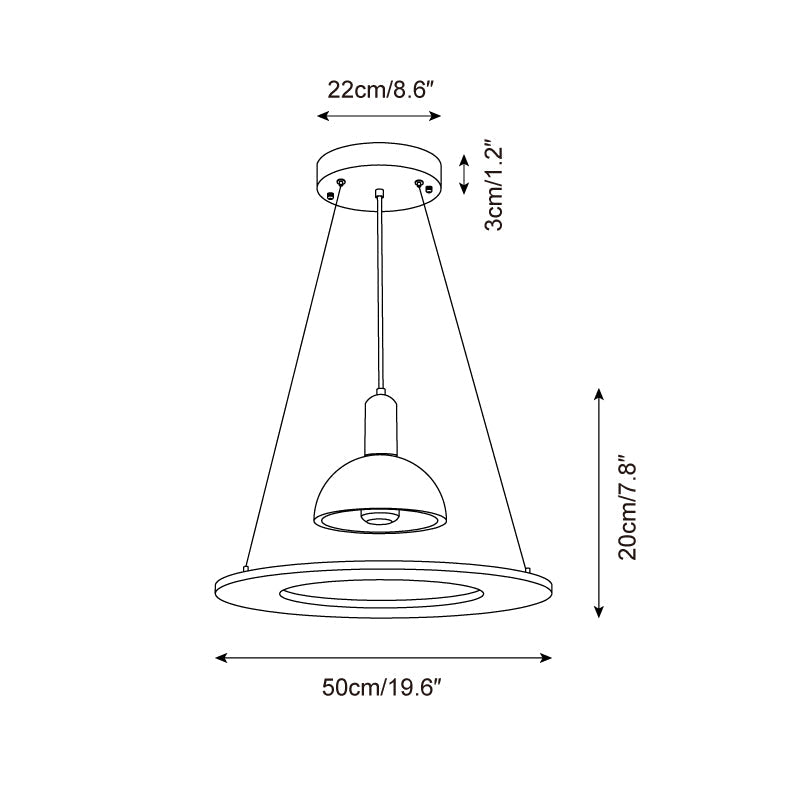 Ravensora Travertine Pendant Light-Moonnatur