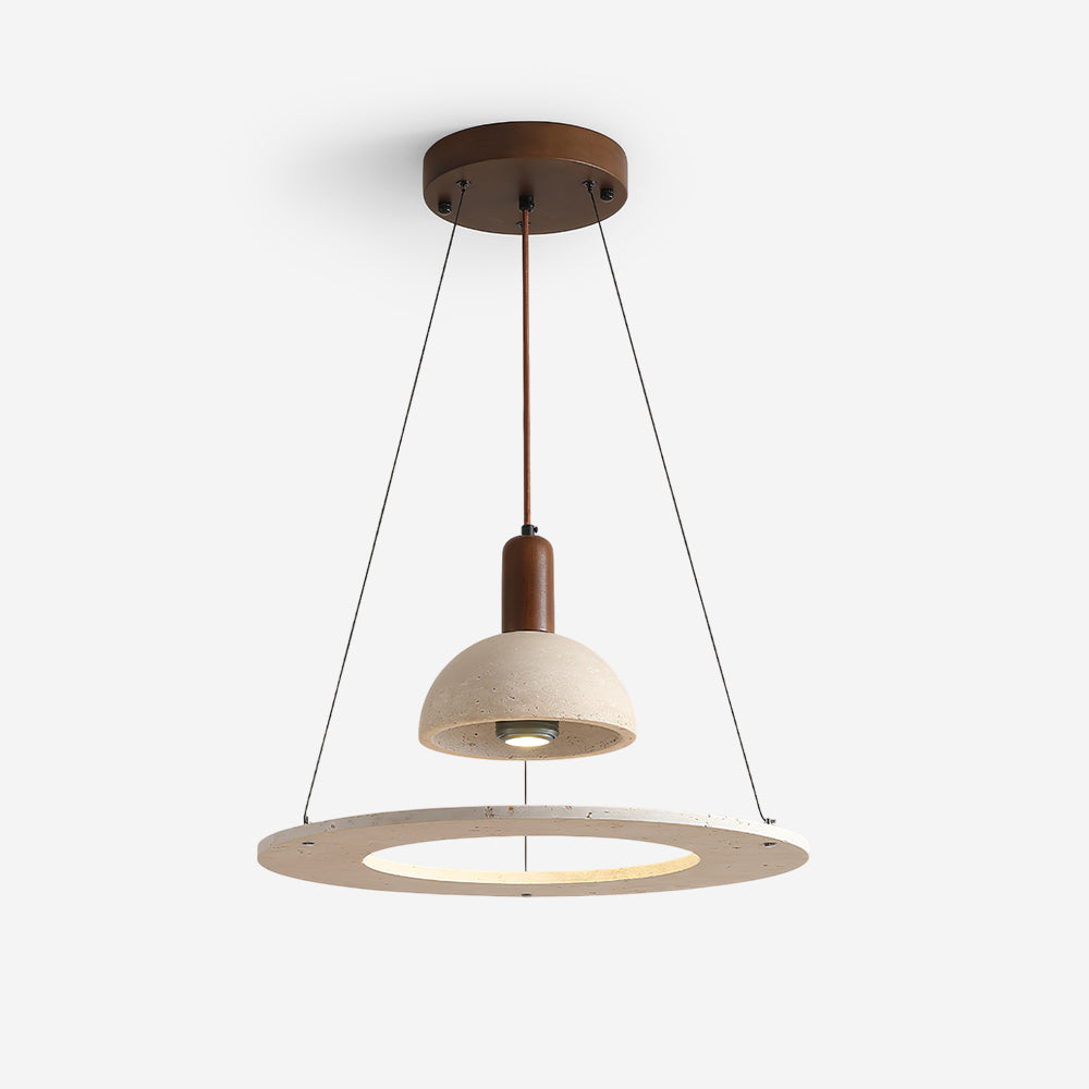 Ravensora Travertine Pendant Light-Moonnatur