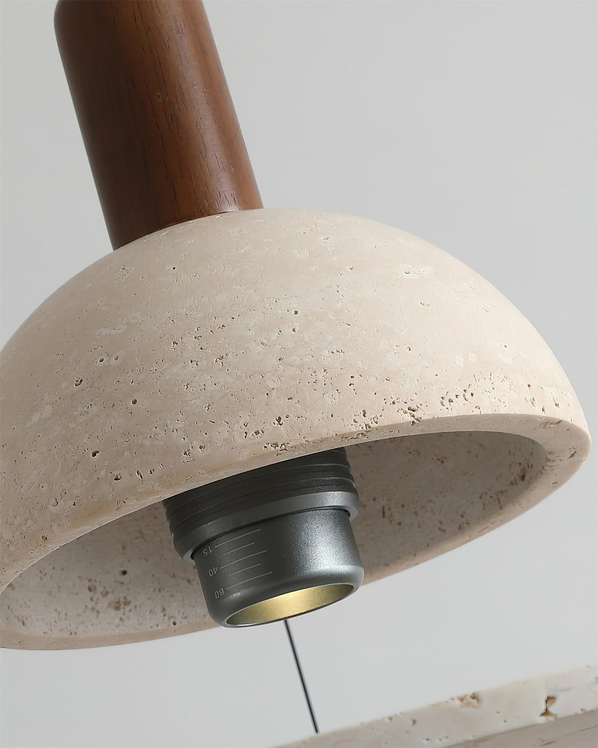 Ravensora Travertine Pendant Light-Moonnatur
