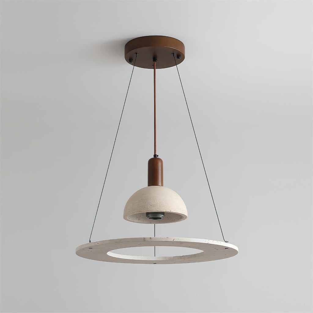 Ravensora Travertine Pendant Light-Moonnatur