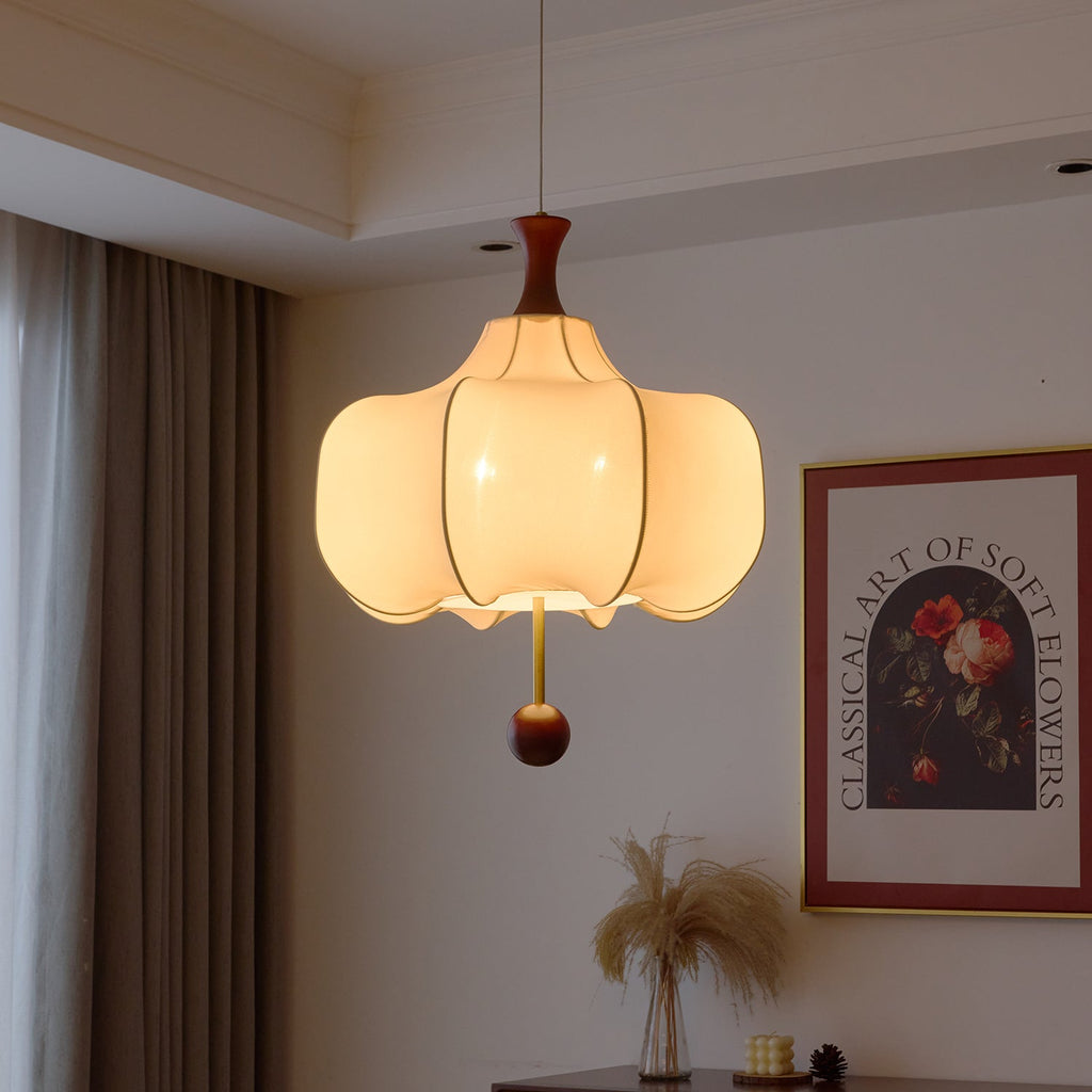 Davenera Fabric Pendant Light-Moonnatur