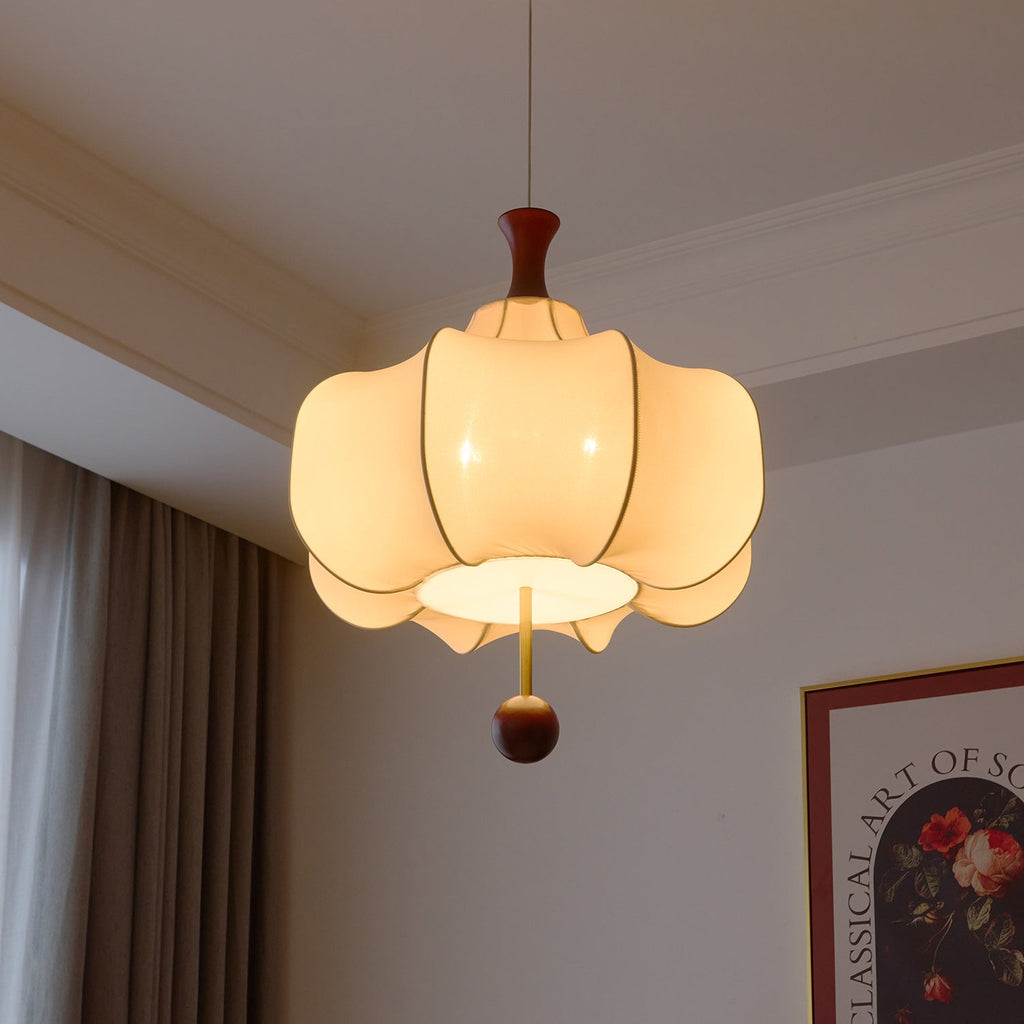 Davenera Fabric Pendant Light-Moonnatur