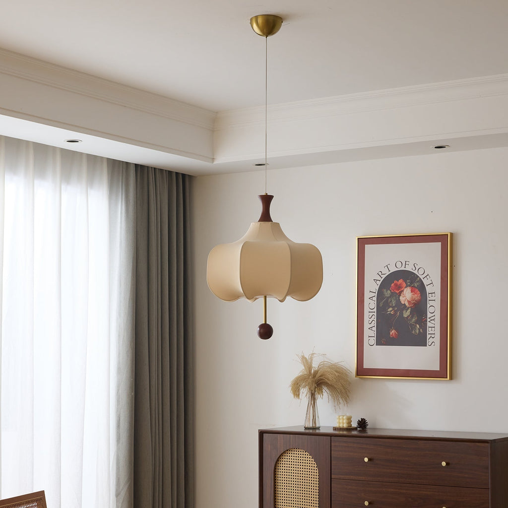 Davenera Fabric Pendant Light-Moonnatur