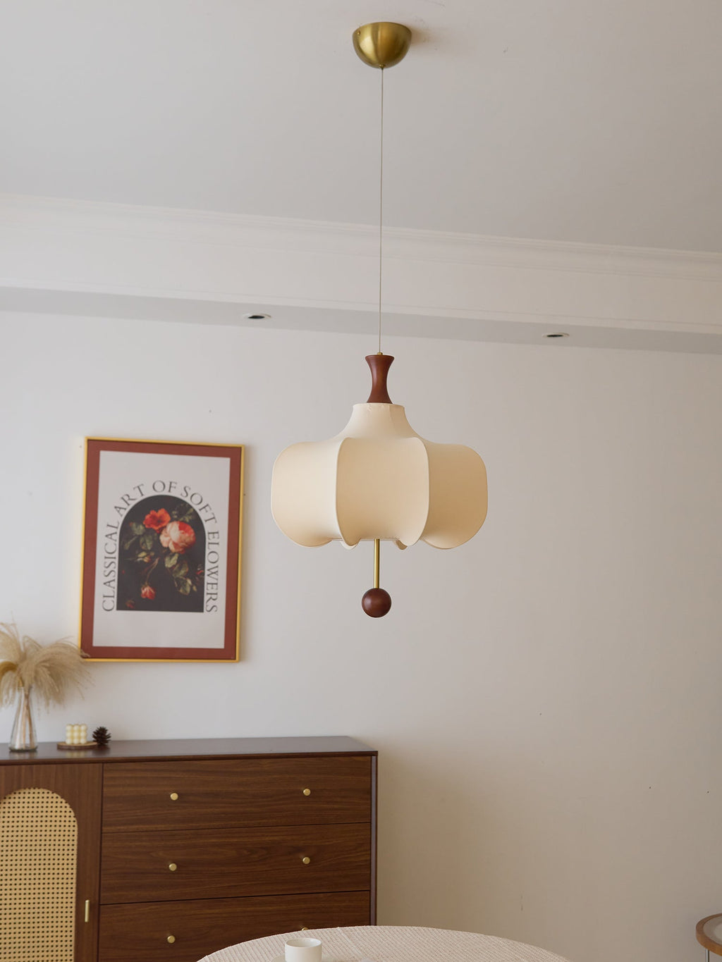 Davenera Fabric Pendant Light-Moonnatur
