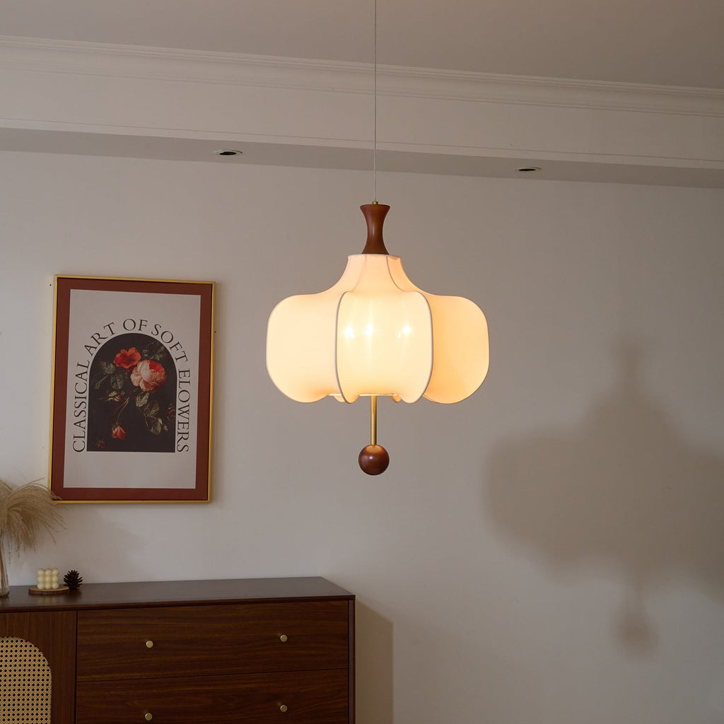 Davenera Fabric Pendant Light-Moonnatur