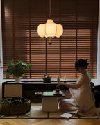Davenera Fabric Pendant Light-Moonnatur