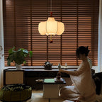 Davenera Fabric Pendant Light-Moonnatur