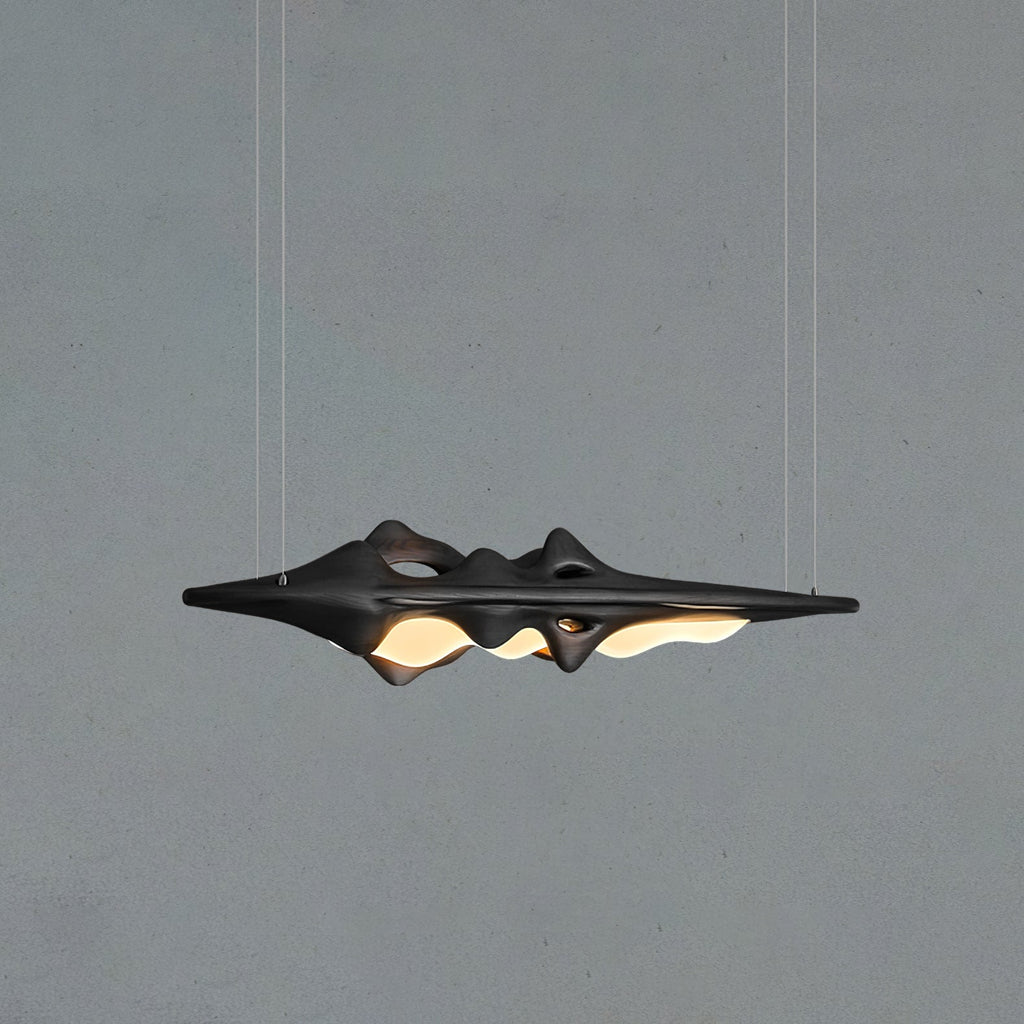 Vesparia Wood Pendant Light-Moonnatur